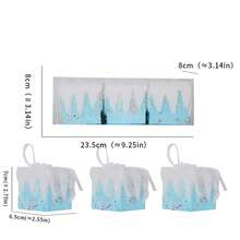 3/6pcs New Christmas Tree Decor Foam Gift Package Hanging Ornaments, Macaron Colors Glitter 7cm Christmas Gift Box Creative Props Hanging Ornaments, Christmas Decorations