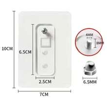 Bộ móc treo tường đa năng không cần móc, dùng cho khung ảnh và đồ trang trí, có tùy chọn dán chịu lực và bắt vít, dễ lắp đặt, làm bằng nhựa và kim loại, dùng để treo tranh, ảnh, quần áo, móc chìa khóa và đồ dùng nhà cửa, móc dán chắc chắn, kiểu dáng hiện đại, bền bỉ, giải pháp lắp đặt nhanh không cần khoan cho nhiều phòng và ứng dụng khác nhau. - Nhiều màu - Xem 7