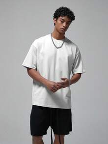 TURLAT Comfort Color T-Shirt Adult Heavyweight Short Sleeve Solid Essential Tee Summer Causal, Style G1717,1pcs - trắng - Xem 11