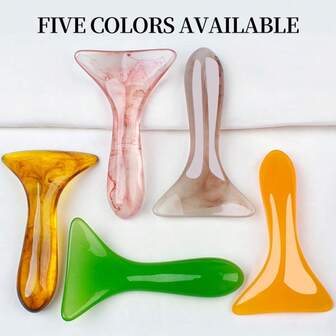 1 pieza Herramienta de masaje curva para cuello, hombros, espalda y cuidado de todo el Body