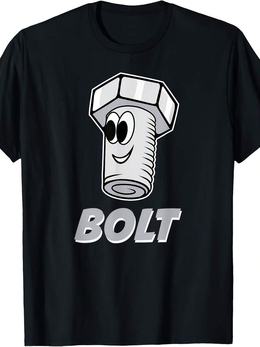 Nut And Bolt Matching Couple Halloween Best T-Shirt - Style 7 - View 1