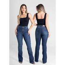 Calça Jeans Sawary Boot Cut - 280697 - Azul - Visão 6