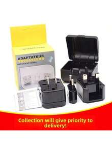 通用旅行适配器，英国/欧盟/美国/澳大利亚插头转换器，全球多国电源适配器