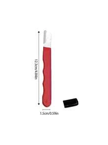 مبرد مريح وصغير الحجم، مبرد مطبخ احترافي، مبرد شفرات أدوات البستنة متعدد الأغراض، مناسب لمبرد السكاكين الصغيرة للسفر والصيد، مبرد مرن لمقص الحديقة مساعد جيد، أداة مبرد محمولة مريحة، مبرد عالي الجودة، مبرد متعدد الأغراض، للطهاة المنزليين والبساتين