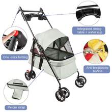Pet Strollers - Xám - Xem 4