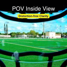 - Visera para casco de ftbol profesional, para cascos juveniles y adultos, incluye clips para visera - negro básico - Ver 5