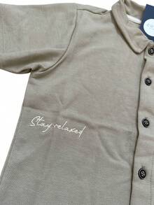 Young Boys Shirts - Beige - View 4
