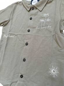 Young Boys Shirts - Beige - View 3