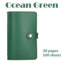 Savings Plan PU Material  Money Saving Book, Christmas Gifts,Stocking Stuffers,Containing 50 Sheets Of Paper, Can Hold 100 Banknotes. It Is A Cash Storage Notebook, Suitable As A Gift For Adults, Graduation Gifts, Birthday Gifts, And Holiday Gifts.