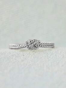 1 pieza Anillo sencillo, estilo de mujer, regalo del Día de San Valentín, accesorio para fiesta de compromiso y aniversario, regalo para el Día de San Valentín, Día de la Madre - 1# - Ver 13