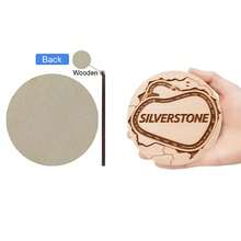 6 pièces/set Sous-verres en bois thème course automobile - Décoration de maison - Cadeau unique - Produits en bois faits main - Thème course - Parfait pour les fans de F1 et les passionnés de course automobile, idéal pour la décoration de la maison et des fêtes, disponible en 1 set ou 31 sets - Camel - Voir 8