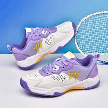 Women's Professional Badminton Shoes, Lightweight, Breathable, Non-Slip, Durable For Training And Matches. High Elasticity, Shock Absorption, Lateral Support, Twist Resistance. Stylish Badminton Shoes For Women - Purple - View 6