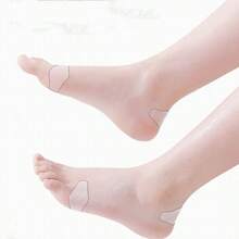 1 pieza 30 pegatinas para la cuña de corcho con gel, correas - parches para ampollas e plantillas, alivio del dolor, con aislamiento para los pies, Galentines, Puppy, Carnaval