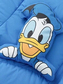 Balabala Chaqueta acolchada para niños de Disney, niños y niñas invierno 2025, abrigo exterior grueso y cálido