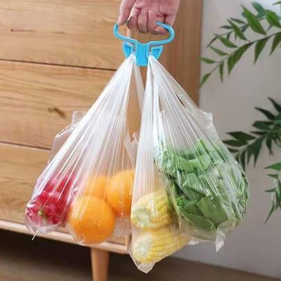 购物袋挂钩糖果色袋子支架轻松携带袋子支架日常家庭使用必备携带装置方便高效设计用于携带购物袋手柄挂钩配件适合超市购物。