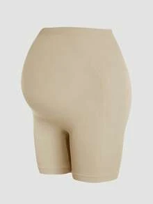 4pcs Maternity High Waist Belly Support Leggings 2-In-1 Seamless Underwear-Free Shorts Safety Pants - Multicolor - View 9