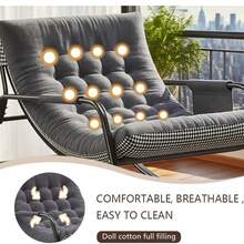 Lcchabls Oversized Double Rocking Chair With Armrests & Reversible Cushion, Indoor Outdoor Papasan Patio Rocker For Living Room, Bedroom, Porch, Or Garden, Modern Rocking Chair, Supports 500 Lbs- Grey - 灰色 - 查看 5