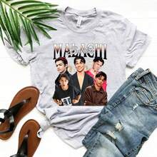Vintage Malachi Barton T-Shirt Zombies Inspired Malachi Burton Victor Shirt Retro 90s Tee Hiphop Clothes Tv Show Merch Fans Gift - 灰色 - 查看 7