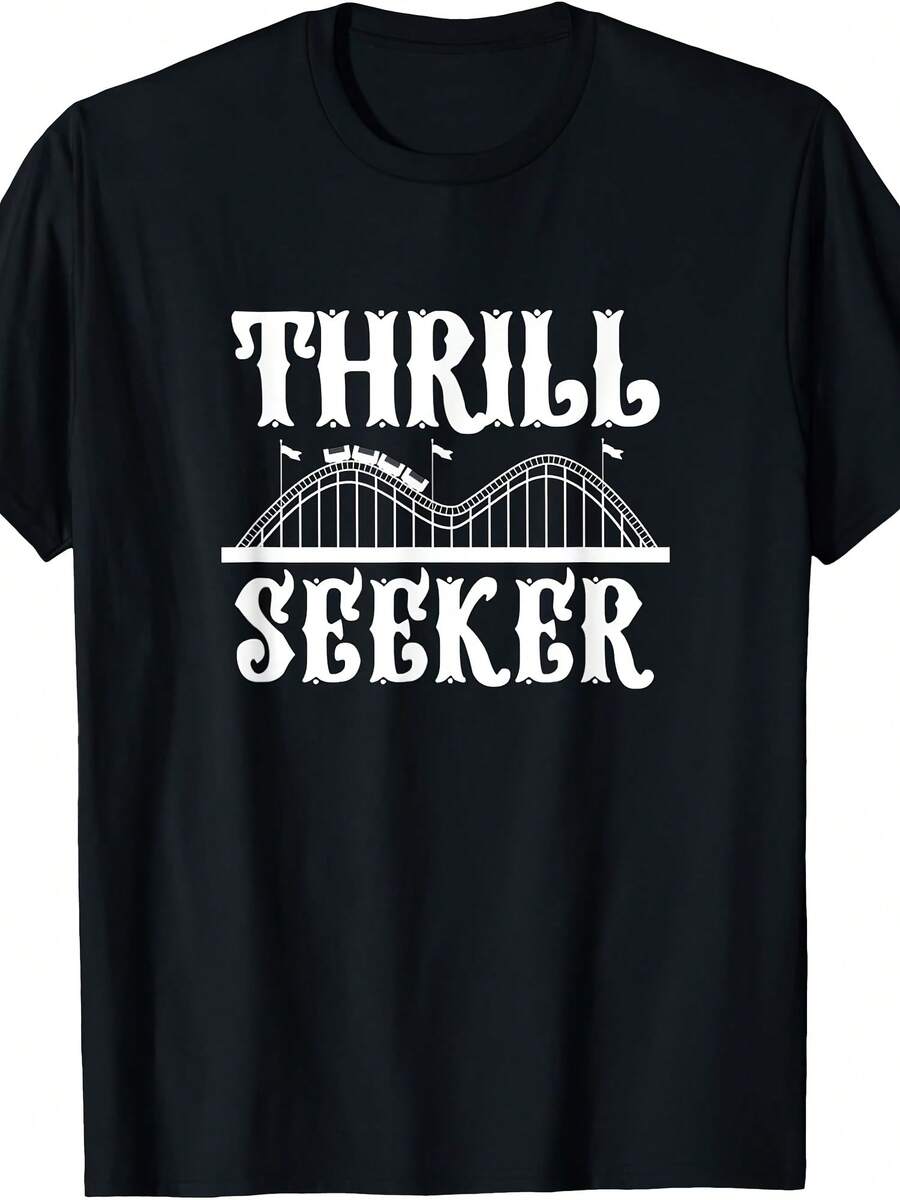 Till Seeker Roller Coaster Amut Theme Park T-Shirt - 款式7 - 查看 1