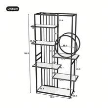Hall Trees - Black White + MDF+Metal - View 6