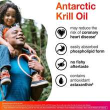 MegaRed Ultra Strength 1000mg Omega-3 Krill Oil Supplement With EPA_DHA, Astaxanthin &Amp; Phospholipids, No Fish Oil Aftertaste Supports Heart, Brain, Joint And Eye Health, 60 Count Softgels - Flavor NameA - 查看 2