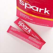 AdvoCare Spark Vitamin &Amp; Amino Acid Supplement - Focus &Amp; Energy Drink Powder Mix With Vitamin A, B-6, C &Amp; E - Also Includes L-Carnitine &Amp; L-Tyrosine - Fruit Punch, 14 Stick Packs - Flavor NameC - 查看 3