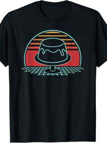 Jelly Pudding Retro Vintage 80s Style Gift T-Shirt - Style 23 - View 1