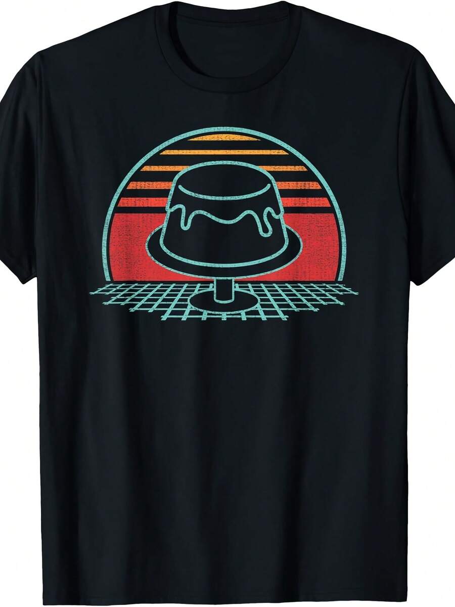 Jelly Pudding Retro Vintage 80s Style Gift T-Shirt - Style 23 - View 1