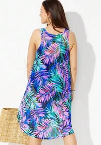 Swimsuits For All Women's Quincy Mesh High Low Cover Up Tunic