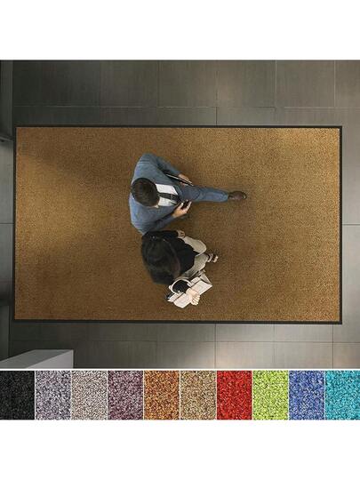 Etm Dirt Trapping Mat, Foot Mat Indoor Outdoor Front Door In Various Sizes (Anthracite Black, 60 180 Cm) view 7