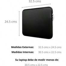 Bolsa Maletin Portafolio Laptop Funda Tablet Pro 13 pulgadas impermeable, ligero, resistente, duradero, a prueba de golpes, negro, funda para computadora portatil - inicial - Ver 2