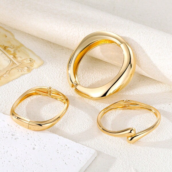 1pc Vintage Elegant Floral Design Metal Feeling Wide Bangle, Adjustable Open Cuff Bracelet, Personalized Layered Wear, Suitable For Women Summer Beach Party Music Festival Date Gift Daily Commute Jewelry Matching