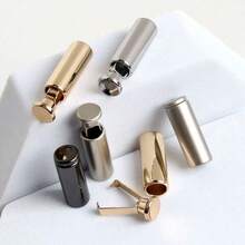 4/8 piezas de Clips de metal ajustables, fáciles de instalar - Para manualidades DIY, adecuados para cordones, cordones, pantalones, bolsas, sudaderas - Diseño compacto, sujetadores resistentes, clips ajustables, entusiastas de la artesanía