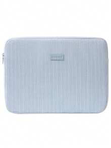 1 pièce Housse d'ordinateur portable de couleur atténuée, texture douce et lisse, convient aux ordinateurs portables de 14/15,6 pouces, idéal pour l'école, les voyages et le bureau