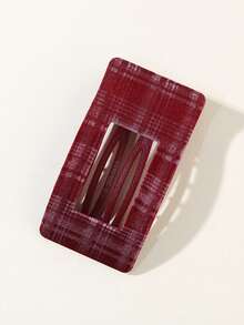 Fashionable Leopard Print Hair Clips, Versatile Rectangle Alligator Hair Clips, Hair Claw Hair Accessories, Hair Slide, Hair Barrettes