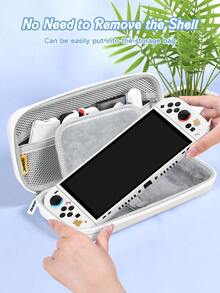 Switch 2 保护套全套 - 卡通熊和蝴蝶结图案，套装包含保护套、收纳袋、底座壳、游戏机防尘罩、Joy-Con 手柄保护套。情人节礼物/秋冬浪漫/返校礼物/圣诞节礼物 - 彩色 - 查看 9