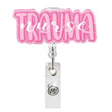 1pc Pink ER Nurse Doctor Rotating ID Badge Reel, Holiday Gift, Retractable Badge Holder - Multicolor - View 15