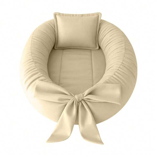 Ninho Redutor de Berço para Bebê Micro Percal 70x50cm com Travesseiro Confortável