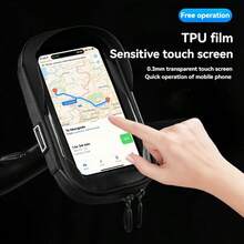 Universal Bicycle Motorcycle Phone Holder Mount For GPS Navigation Applicable To Smartphones - Multicolor - View 2