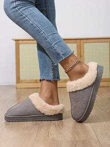 Women's Winter Casual Slippers, 4 Color Options, Comfortable Couple Indoor/Outdoor Slip-On Shoes, Lightweight & Warm, Multi-Color & Size Available