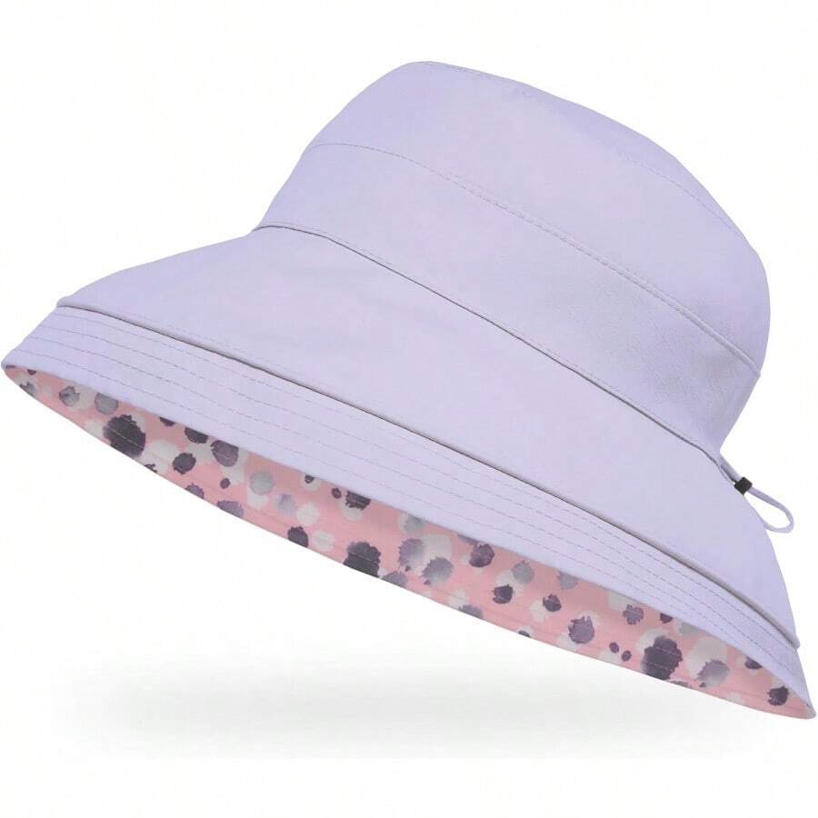 Women's Natural Blend Kettle Hat Dusty Lilac Pink Speckles - As Pic - View 1