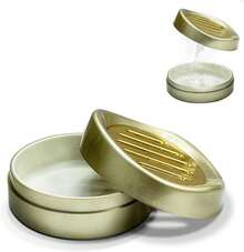 Jaboneras para Bañocon Bandeja de Drenaje,ón Sólido paraón Sólido, Bandeja deón de Plástico con Tapa, Bandeja deón Portátil, Adecuada para Baño, Gimnasio, Hogar (Dorado) - 1 - Ver 6