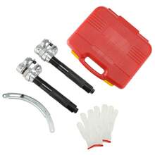 GEARZAAR Heavy Duty Coil Spring Compressor Hook Strut Clamp Suspension Car Auto Tool Set - Default - View 2