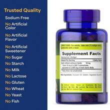 Puritan'S Pride Premium Garlic Fresh 5000mg, Traditional Dietary Supplement For Heart Health And Circulation Support With Antioxidant Properties, 250 Rapid Release Softgels - Tên hương vịA - Xem 5
