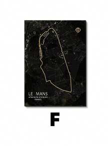 1pc Nurburgring Race Track Map Design Area Rug, Rectangle Polyester Knit Fabric Carpet, Fade Resistant Bedroom And Living Room Decor, Indoor Use