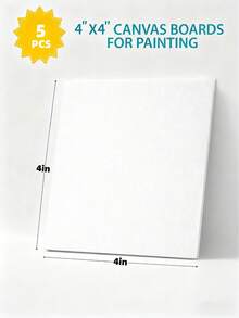 1/2/5/10/20 Set Large(8*10 In)& Mini (4*4In) Canvas And Easel Stand With Small Paint Brushes, 12 Colors Acrylic Paints, Palettes For Art Classes Painting Drawing Supplies, Paint And Sip Parties, Date Night Couple Games, Canvas Painting Kit For Adults Teens Primary Middle School College Student Birthday, Anniversary, Graduation, Christmas, Halloween, Easter, Thanksgiving, Valentine's Day, Or Special Day Gifts - Multicolor - View 23