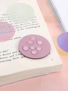 160/320 szt. okrągłych, wodoodpornych, przezroczystych naklejek, półprzezroczystych znaczników i karteczek samoprzylepnych do artykułów biurowych i szkolnych. Powrót do szkoły.