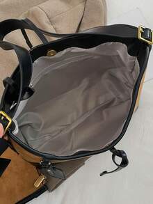 2025 Nuova borsa vintage opaca, borsa a spalla/sotto braccio da pendolare alla moda, borsa a tracolla di grande capacità