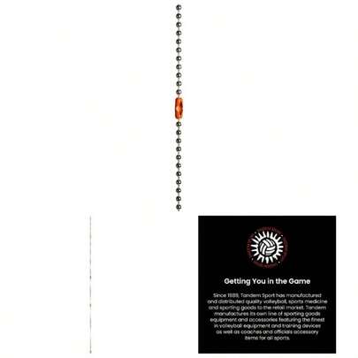 Volleyball Net Setter - Volleyball Net Measure Chain - 4 Pre - Set Net Heights Men's, Women's, Coed, And Junior Volleyball - Volleyball Referee Equipment