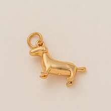 1 mặt dây chuyền hình động vật hoạt hình dễ thương, gồm Mèo, Nhện đen, Cừu, Thỏ, Gấu, Ngựa cầu vồng, Ong, Mèo may mắn, Bướm, mạ vàng 18K, thích hợp để tự làm trang sức, vòng cổ, vòng tay, bông tai, móc khóa, phụ kiện túi xách, quà tặng trang sức cho nữ, phụ kiện ví. - Nhiều màu - Xem 15